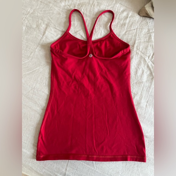 Lululemon Power Y Tank - Red - Picture 5 of 6